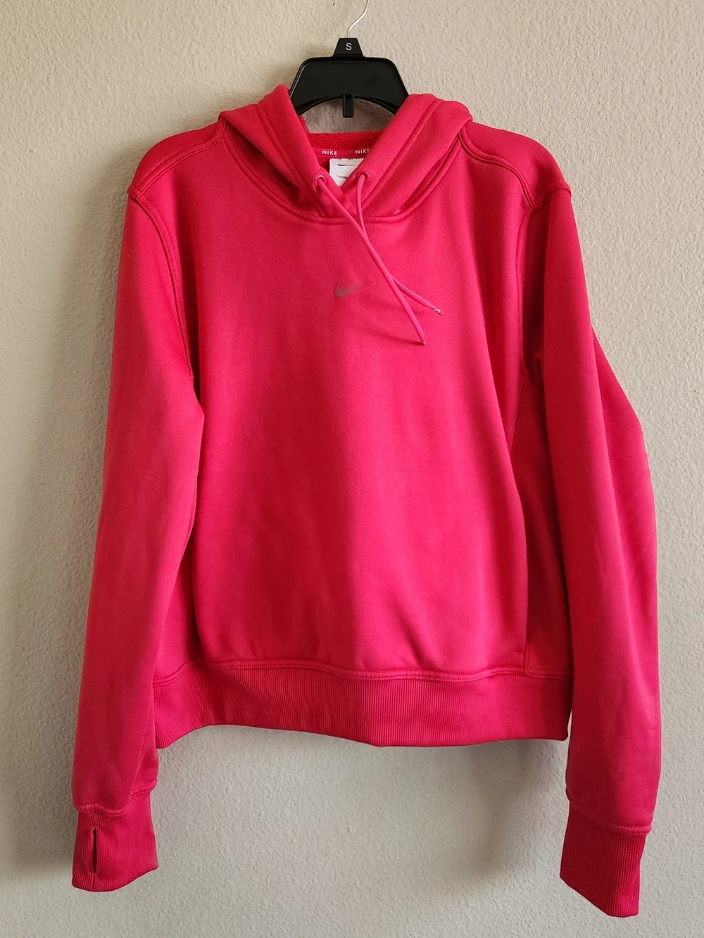 Nike Therma-FIT One Women’s Cropped Pullover Hoodie FB5210-666 Pink Large